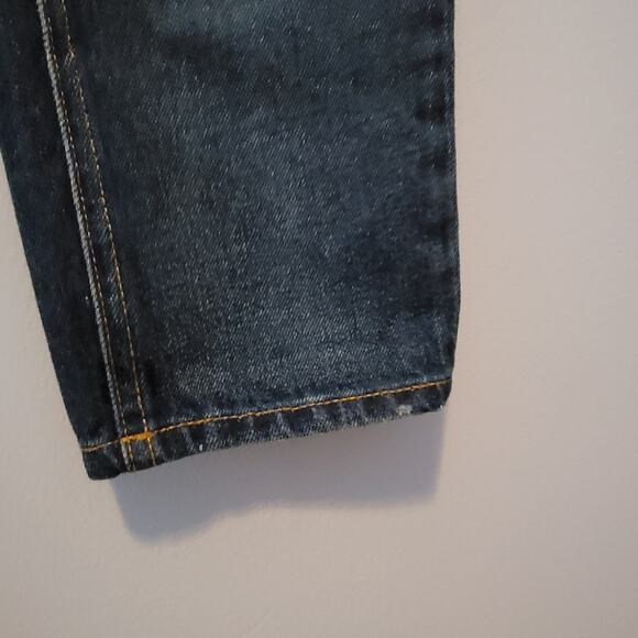 Frank and Oak Billie Relaxed Dark Wash Jeans Size 26 - Picture 9 of 9